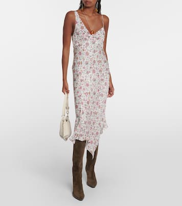Midikleid Lucia aus Satin | Isabel Marant