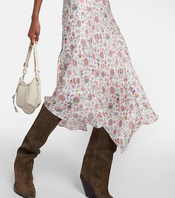 Midikleid Lucia aus Satin | Isabel Marant