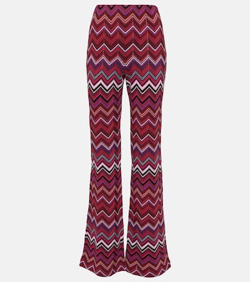 Pantaloni regular a zig-zag | Missoni