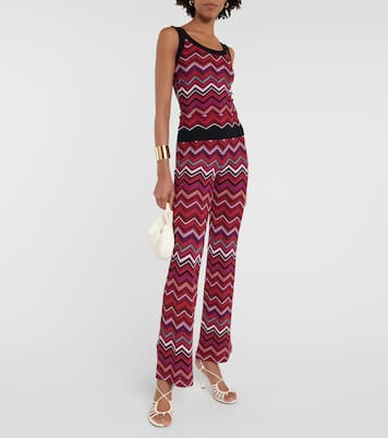 Pantaloni regular a zig-zag | Missoni