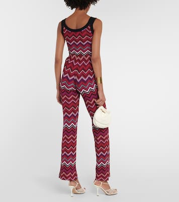 Pantaloni regular a zig-zag | Missoni