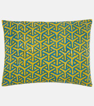 Vienna rectangular cotton cushion | Lisa Corti