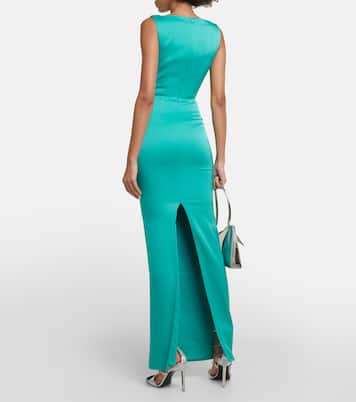 Satin crêpe gown | Alex Perry