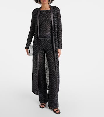 Zig Zag metallic top | Missoni