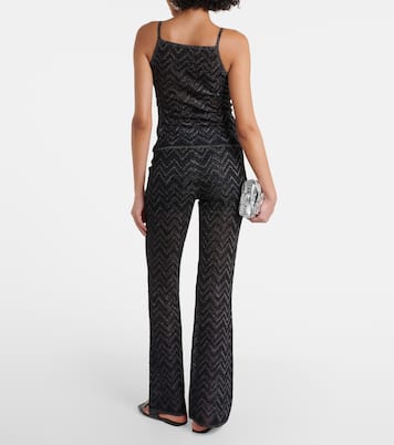 Zig Zag metallic top | Missoni