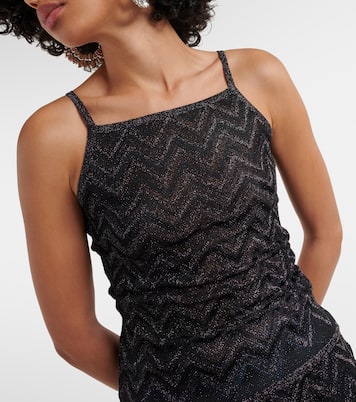 Zig Zag metallic top | Missoni