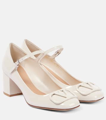 Escarpins VLogo Signature en cuir verni | Valentino Garavani