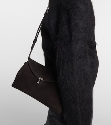 Pochette T-Lock en daim | Toteme