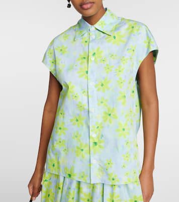 Chemise en coton à fleurs | Marni