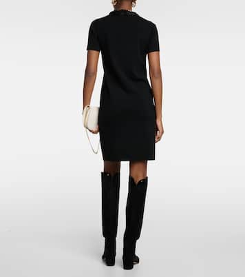 Verziertes Midikleid aus einem Wollgemisch | Tory Burch