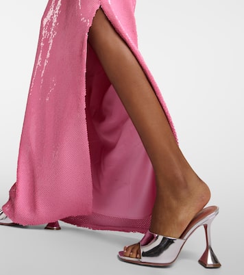 Abito lungo con paillettes | Rodarte