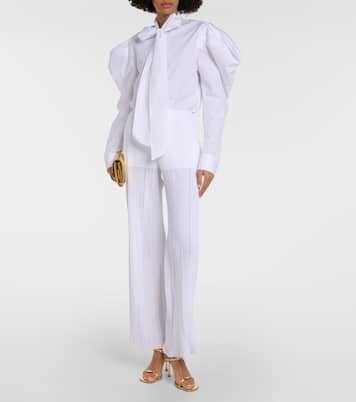 Pantaloni regular in maglia | Stella McCartney
