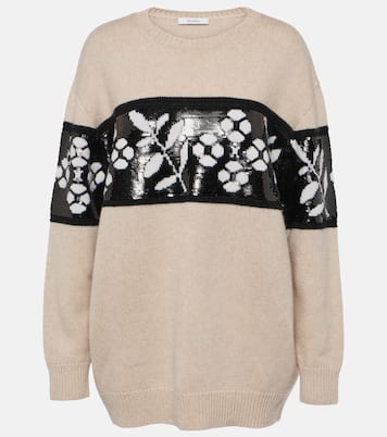 Jacquard wool and cashmere sweater | Max Mara