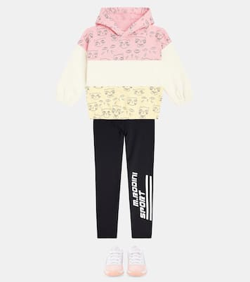 Sudadera con capucha Cathlethes de algodón | Mini Rodini