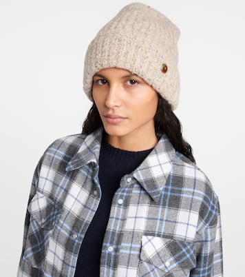Gorro de punto bouclé de cachemir | God's True Cashmere