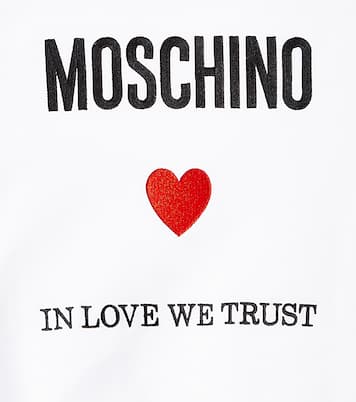Sweatshirt aus Baumwoll-Jersey | Moschino Kids