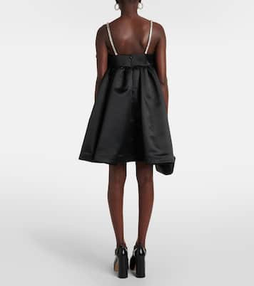 Robe en satin à ornements | Nina Ricci