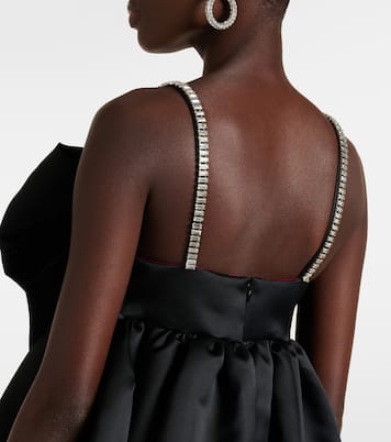 Robe en satin à ornements | Nina Ricci