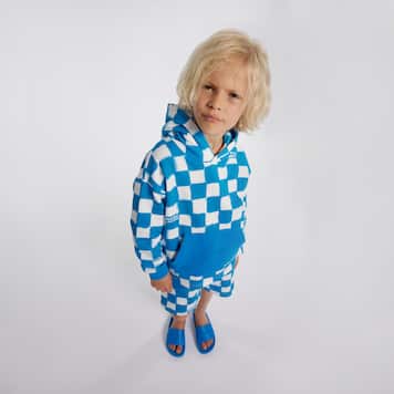 Checked cotton Bermuda shorts | Marc Jacobs Kids