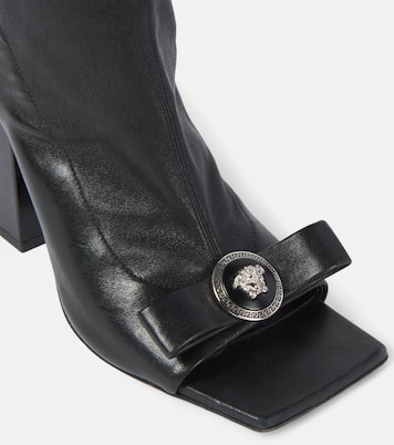 Stivali Gianni Ribbon in pelle | Versace