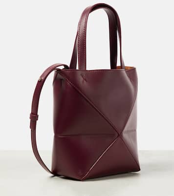 Borsa Puzzle Fold Mini in pelle | Loewe