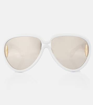 Paula's Ibiza Pilot Mask aviator sunglasses | Loewe