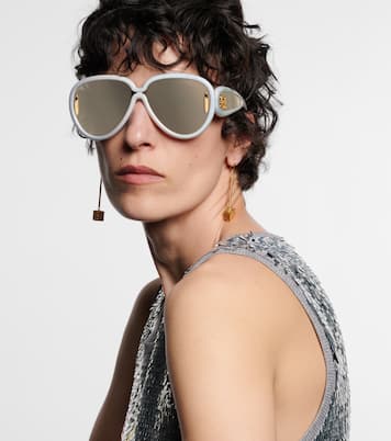 Paula's Ibiza Pilot Mask aviator sunglasses | Loewe