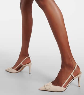Escarpins VLogo Signature en cuir verni | Valentino Garavani