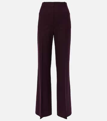 Alina high-rise flared pants | Victoria Beckham