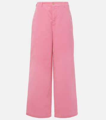 Weite Hose Face aus Baumwoll-Cord | Acne Studios
