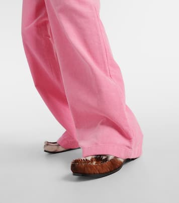 Weite Hose Face aus Baumwoll-Cord | Acne Studios