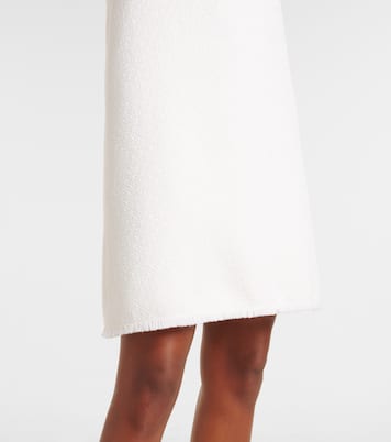 DG wool-blend tweed shift dress | Dolce&Gabbana