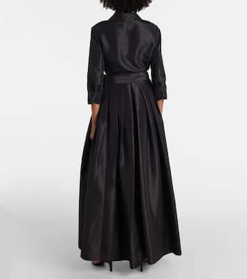 Julip belted taffeta gown | Simkhai
