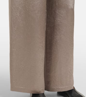 Pantalon ample Accanto en satin | Max Mara