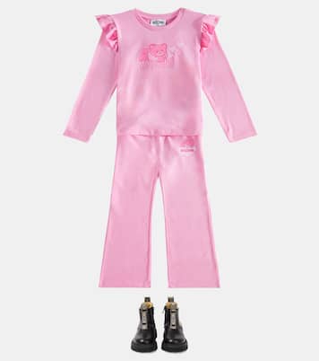 Chelsea Boots aus Leder | Moschino Kids