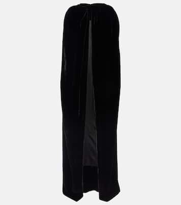 Mantella in velluto | Rick Owens