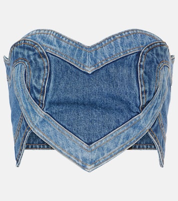 Top aus Denim | Area