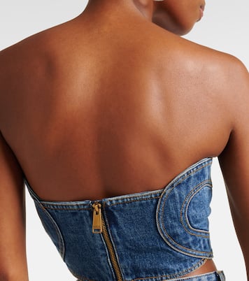 Top aus Denim | Area
