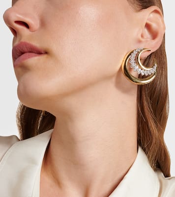 Boucles d'oreilles Golden Strada en or 18 ct et diamants | Yeprem