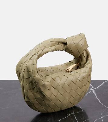 Jodie Mini Intrecciato leather shoulder bag | Bottega Veneta