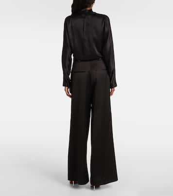 Blusa in seta con fiocco | The Sei
