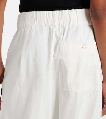 Weite High-Rise-Hose aus Baumwolle | Dries Van Noten