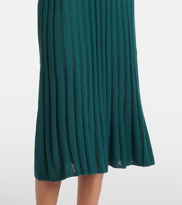 Abito chemisier in cashmere e seta | Gabriela Hearst