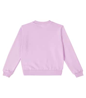 Pullover in cotone con logo | Dolce&Gabbana Kids