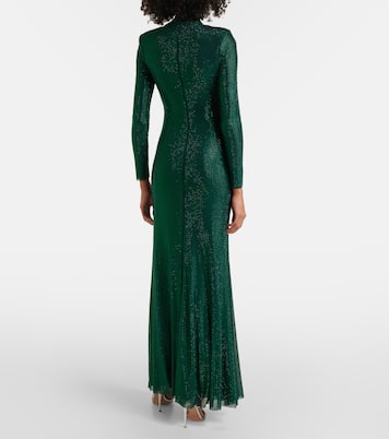 Robe mit Kristallen | Self-Portrait