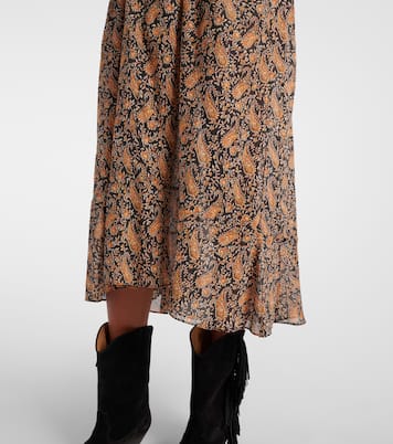 Abito midi Greila in voile di cotone | Marant Etoile