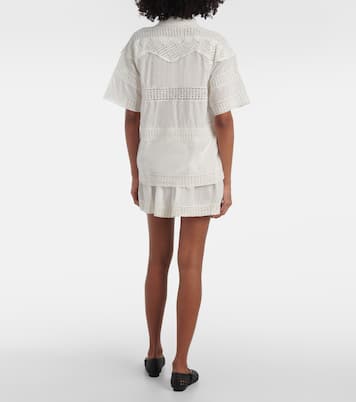 Camicia Amal in crochet di cotone | Ulla Johnson