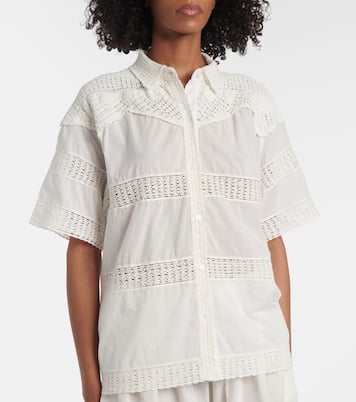 Camicia Amal in crochet di cotone | Ulla Johnson