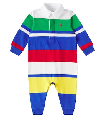 Baby striped cotton onesie | Polo Ralph Lauren Kids