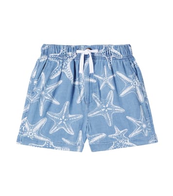 Printed denim shorts | Vilebrequin Kids